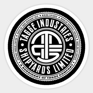 Tagge Industries Shipyards Limited Sticker